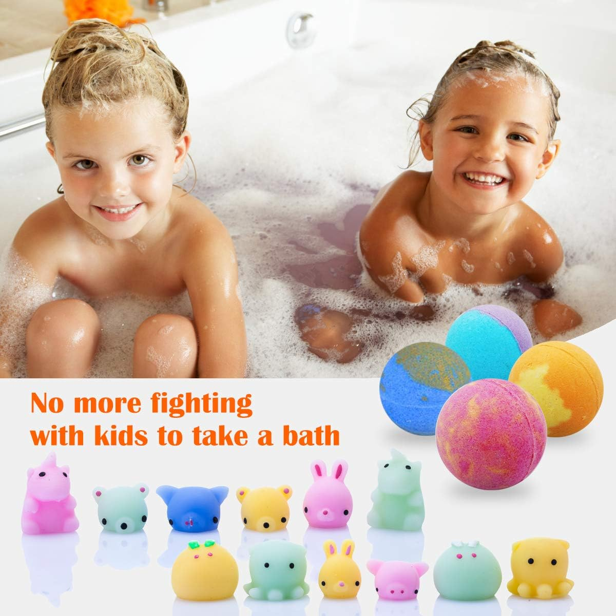 Bath Bombs for Kids with Surprise Toys