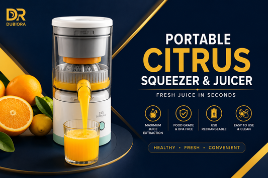 Portable Citrus Juicer | عصارة حمضيات محمولة USB قابلة للشحن