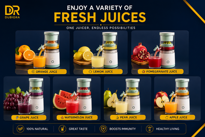 Portable Citrus Juicer | عصارة حمضيات محمولة USB قابلة للشحن