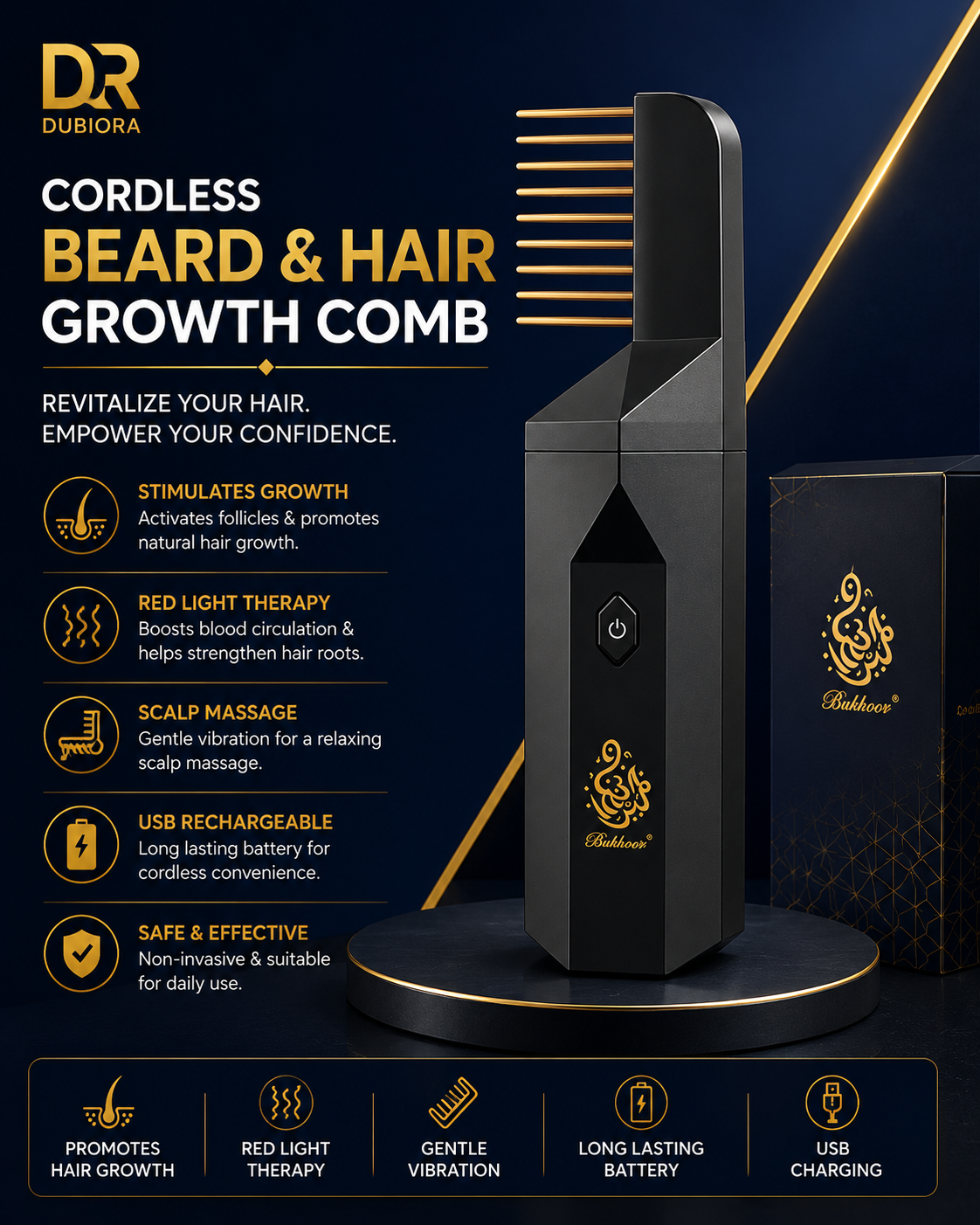 Hair Bakhoor – Long-Lasting Luxury Hair Fragrance