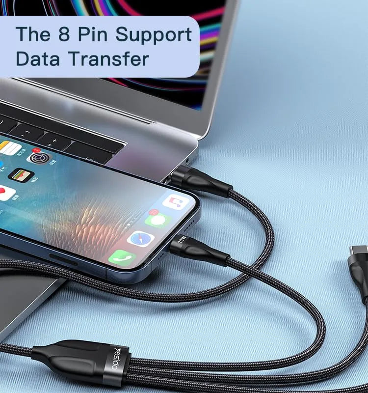 3-in-1 Fast Charging Data Cable