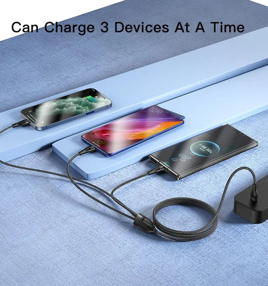 3-in-1 Fast Charging Data Cable