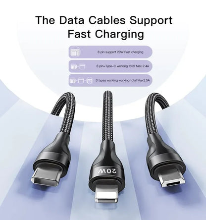 3-in-1 Fast Charging Data Cable
